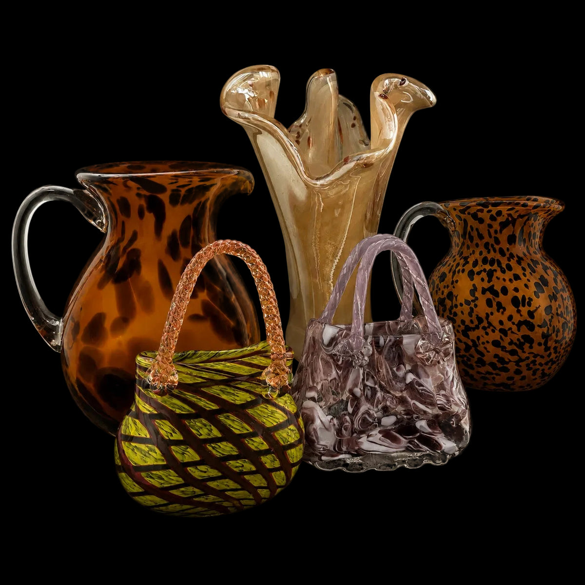 MURANO GLASS INSPIRED VESSELS
